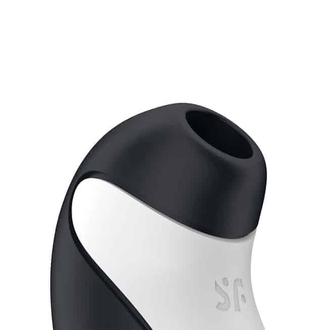Satisfyer Orca hút clit rung đen trắng 11.5cm đa năng