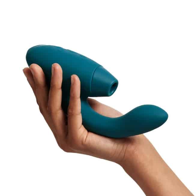 Womanizer Duo 2 Xanh Ngực Sóng Thăng Hoa