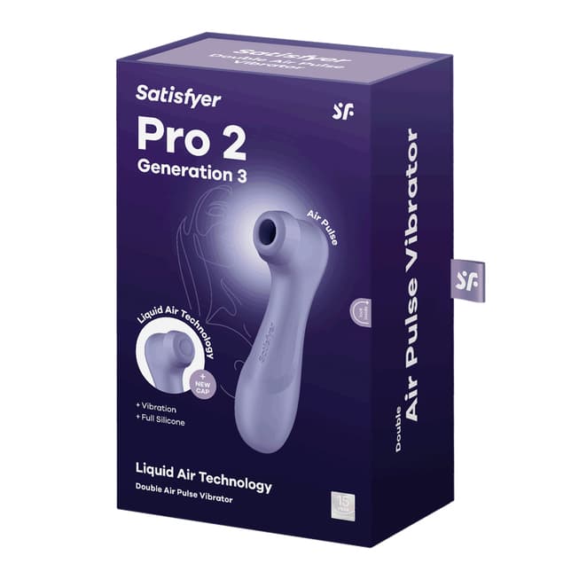 Satisfyer Pro 2 Liquid Air Tím Hút Chân Không Siêu Sướng