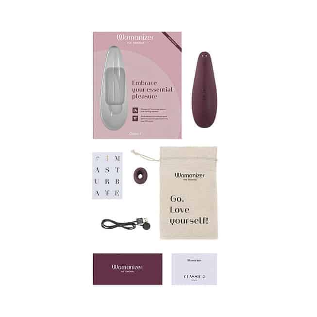 Womanizer Classic 2 Vacuum Clit Đỏ Siêu Orgasm