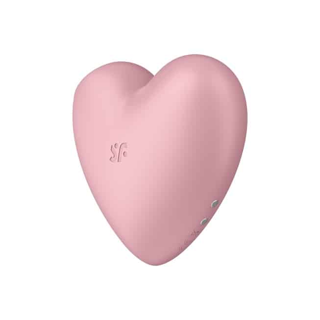 Satisfyer Cutie Heart hồng vacuum rung, khoái cảm bùng nổ