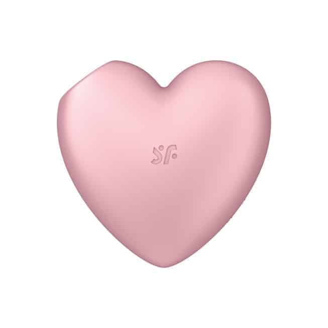 Satisfyer Cutie Heart hồng vacuum rung, khoái cảm bùng nổ
