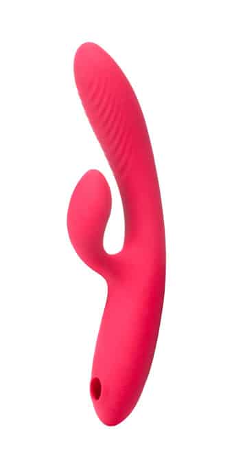 Woma Ingrid Rabbit 3in1 Hút Nóng Rung Đỏ
