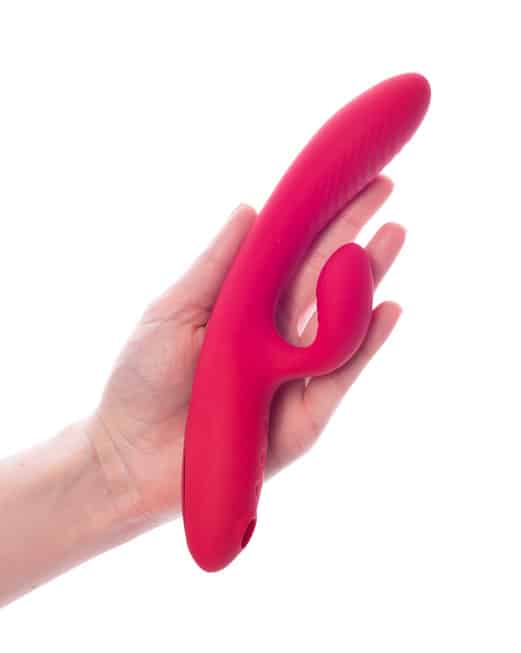 Woma Ingrid Rabbit 3in1 Hút Nóng Rung Đỏ