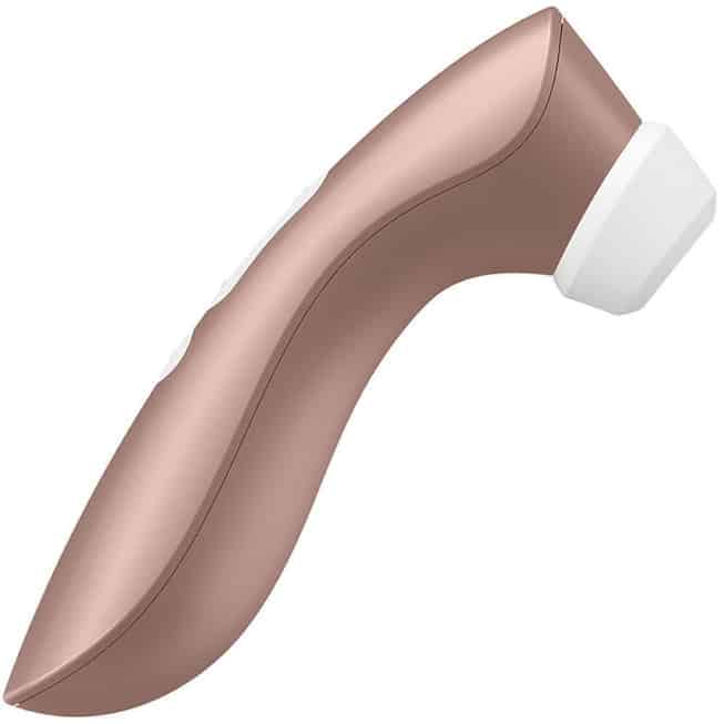 Satisfyer Pro 2+ vàng hồng hút clít rung 16.4cm