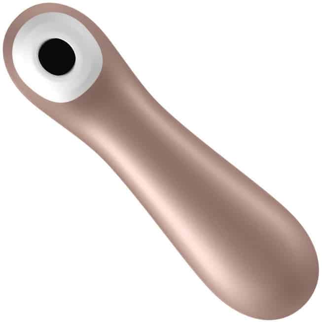 Satisfyer Pro 2+ vàng hồng hút clít rung 16.4cm