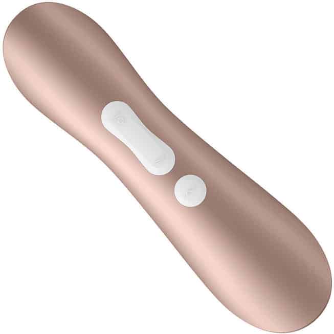 Satisfyer Pro 2+ vàng hồng hút clít rung 16.4cm