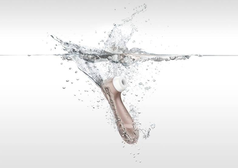 Satisfyer Pro 2+ vàng hồng hút clít rung 16.4cm
