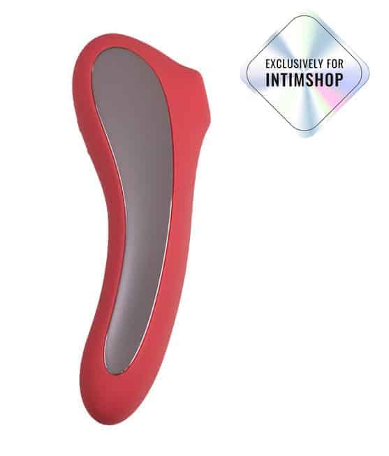 Satisfyer Dual Kiss 2in1 Cam Hồng Gân Sóng