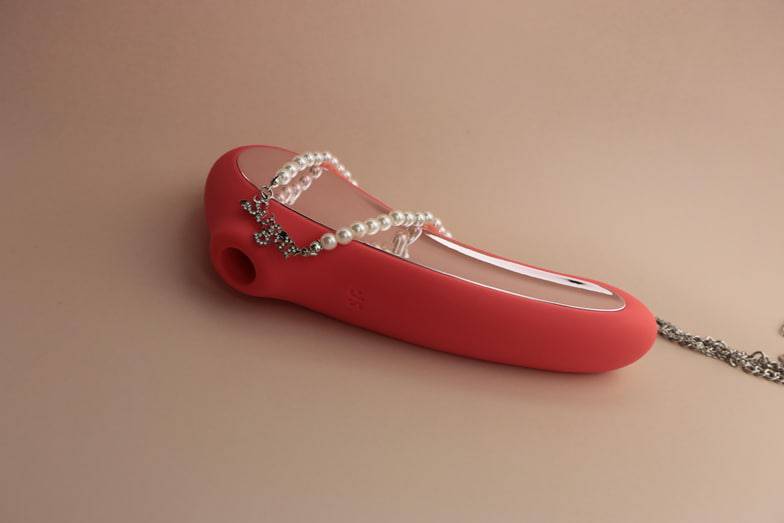 Satisfyer Dual Kiss 2in1 Cam Hồng Gân Sóng