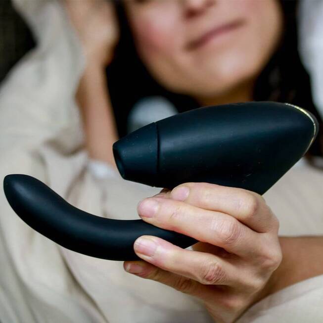 Womanizer InsideOut 19.2cm Hút Sóng Đen Đỉnh Cao