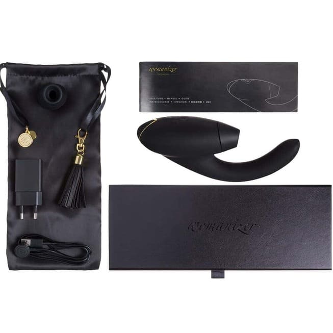 Womanizer InsideOut 19.2cm Hút Sóng Đen Đỉnh Cao