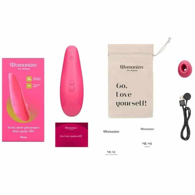Womanizer Muse Mút Chân Không Hồng Siêu Orgasm Nhanh