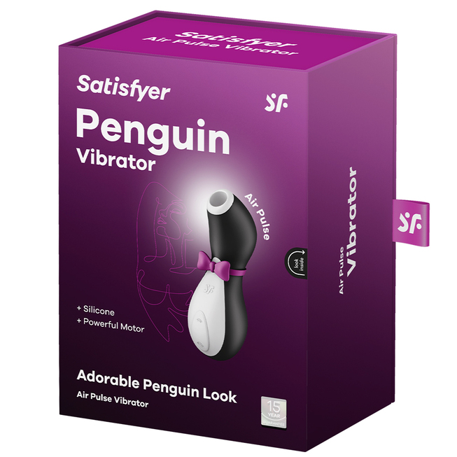 Satisfyer Penguin Hút Âm Hạch Đen Trắng Dễ Thương