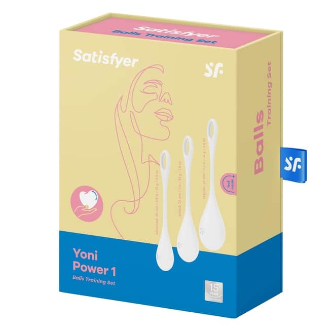 Satisfyer Yoni Power 1 Trắng Tập Âm Đạo