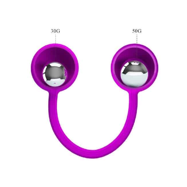 Pretty Love Kegel Ball III Fuchsia Tập Luyện Phụ Khoa Vàng