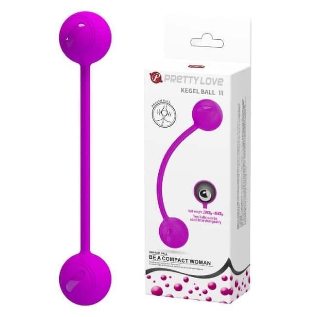 Pretty Love Kegel Ball III Fuchsia Tập Luyện Phụ Khoa Vàng