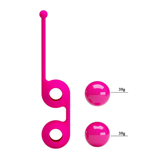 Pretty Love Kegel III Hồng - Vaginal Balls Siêu Mềm Tập Luyện