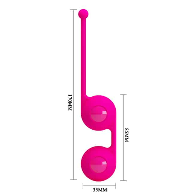 Pretty Love Kegel III Hồng - Vaginal Balls Siêu Mềm Tập Luyện
