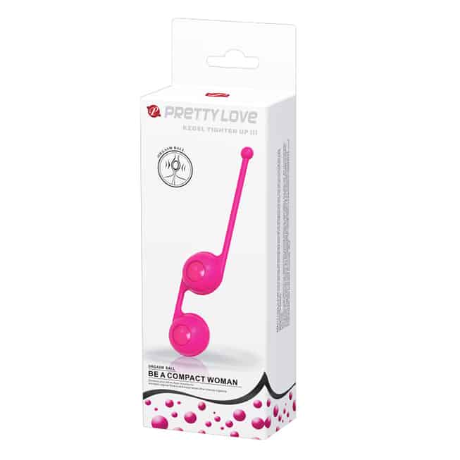 Pretty Love Kegel III Hồng - Vaginal Balls Siêu Mềm Tập Luyện