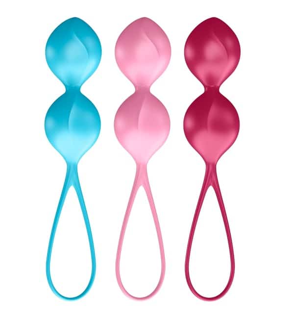 Satisfyer V Balls Vaginal 3.4cm Set Đa Màu Kegel