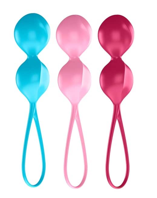 Satisfyer V Balls Vaginal 3.4cm Set Đa Màu Kegel