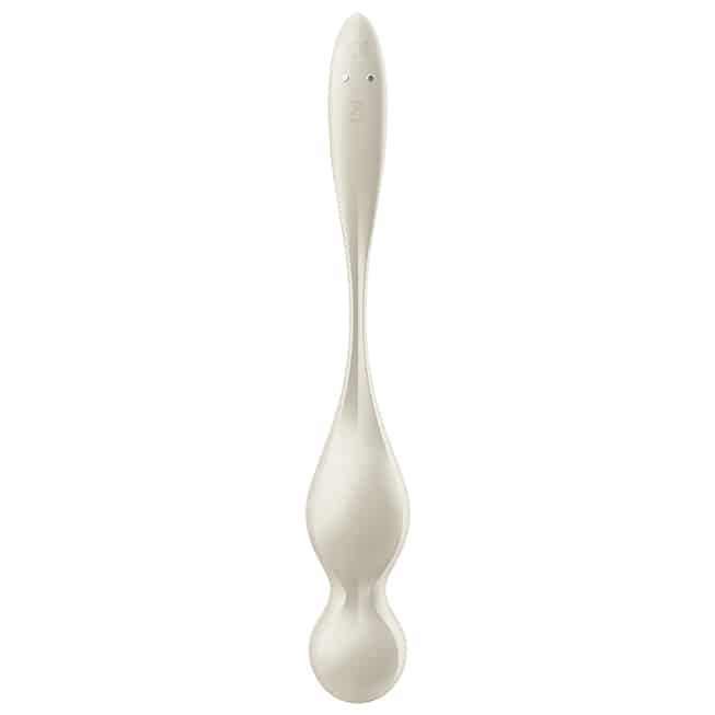 Bi rung Satisfyer Love Birds trắng app đôi 9cm tập Kegel