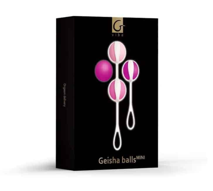 Gvibe Geisha Balls Mini Hồng Silicone 2.2cm Kegel