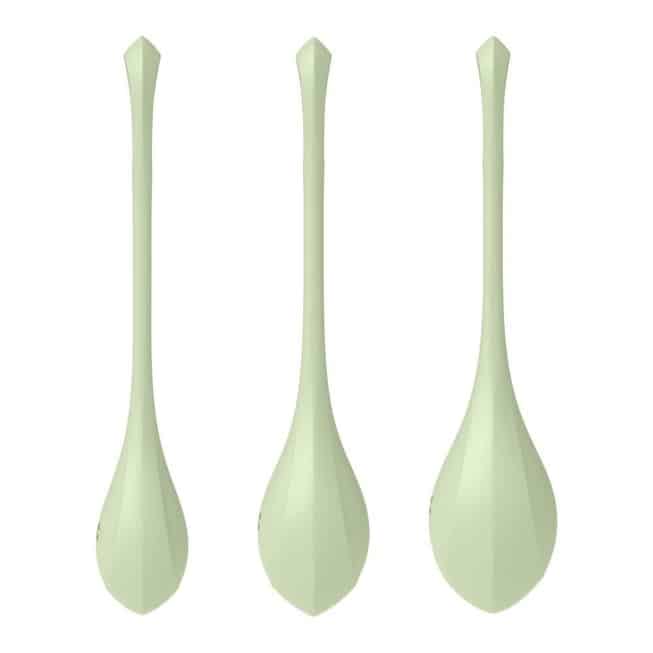 Satisfyer Yoni Power 2 Balls Xanh Làm Chặt Âm Đạo Tự Nhiên