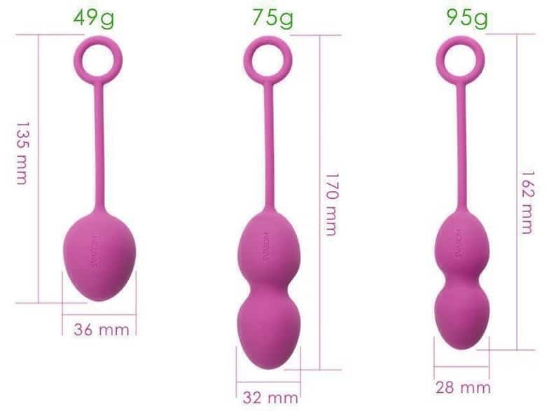 Svakom Nova Ball Vaginal Xương Chậu Hồng