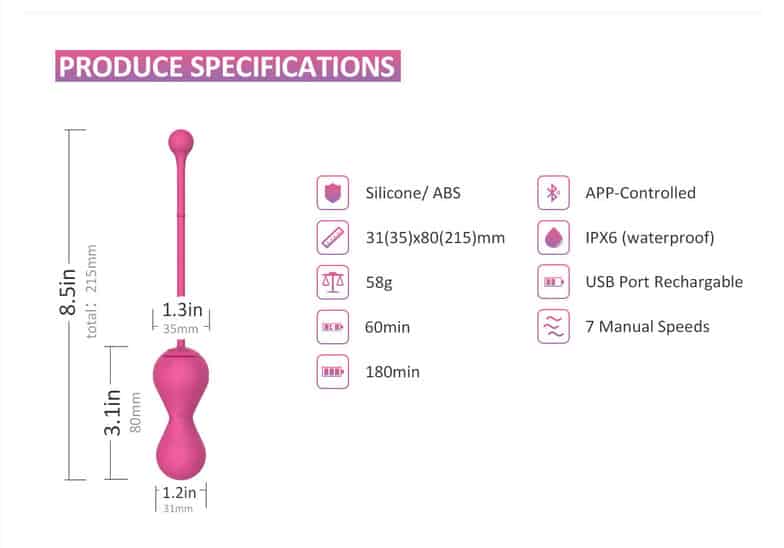 Magic Motion Kegel Master Gen2 App Điều Khiển Tập Âm