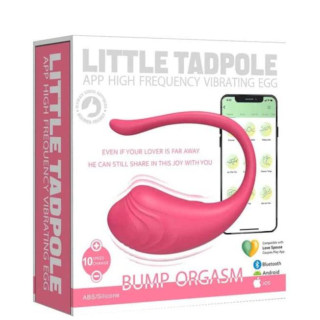 Trứng Rung Secwell Tadpole Hồng App Điều Khiển Dâm