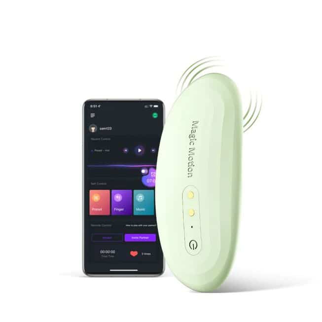 Magic Motion Nyx Xanh Lót Quần App Điều Khiển