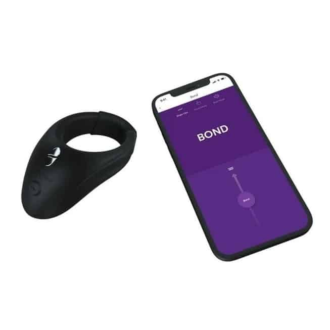 We-Vibe Tease Bond Moxie Rung Đen App Cặp Đôi