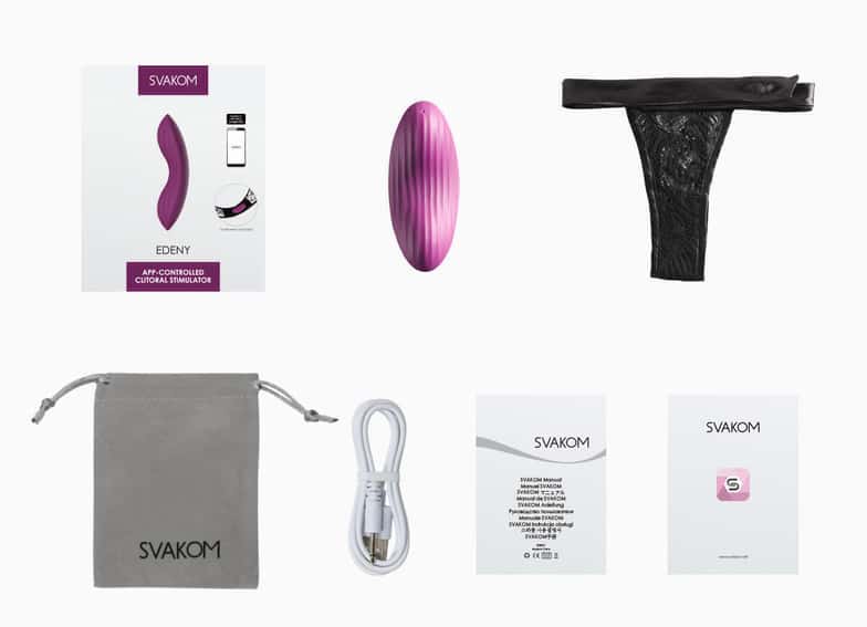 Svakom Edeny Tím App Remote Panty Rung Siêu Điều Khiển