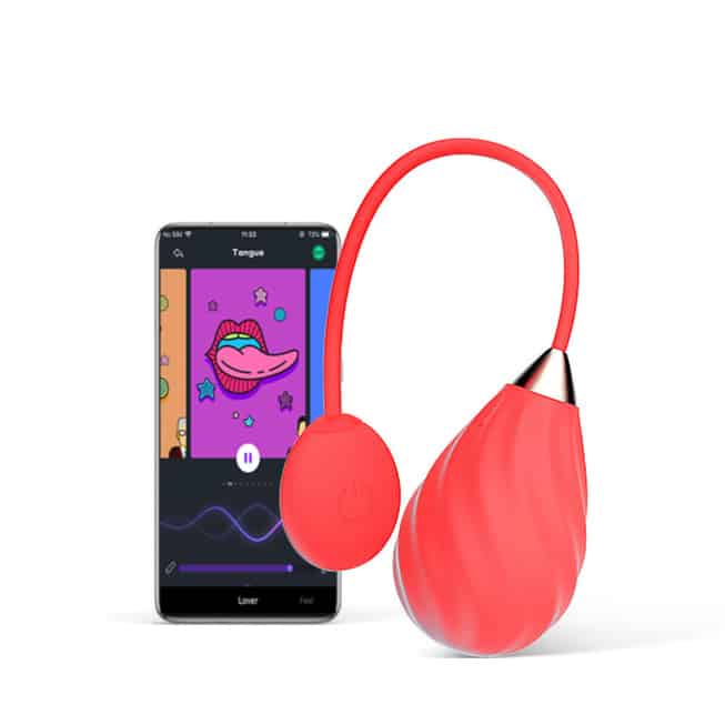 Magic Motion Sundae Egg Đỏ App 6cm Siêu Bí Mật