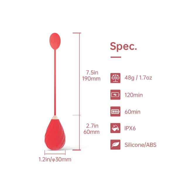 Magic Motion Sundae Egg Đỏ App 6cm Siêu Bí Mật