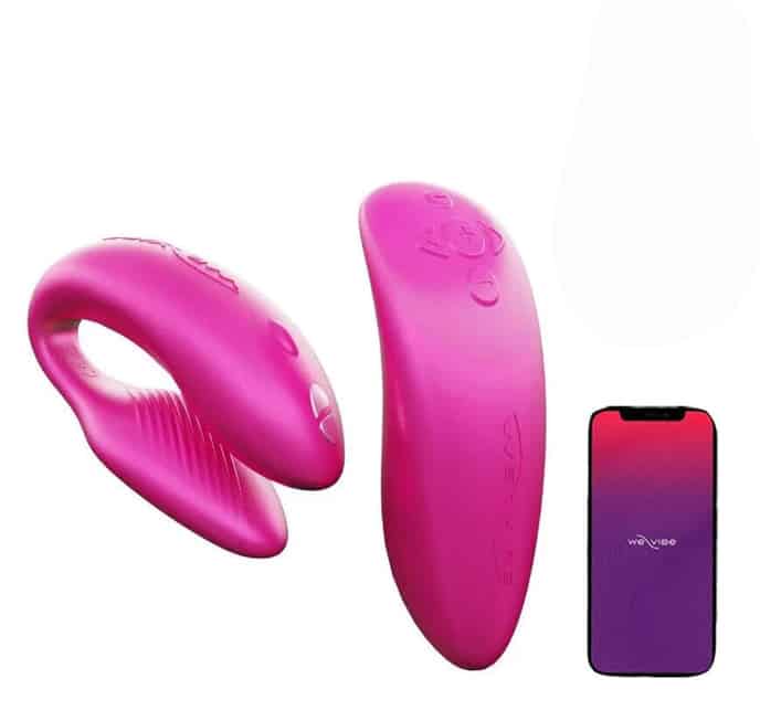 We-Vibe Chorus Rung Cặp Đôi Hồng Điều Khiển App
