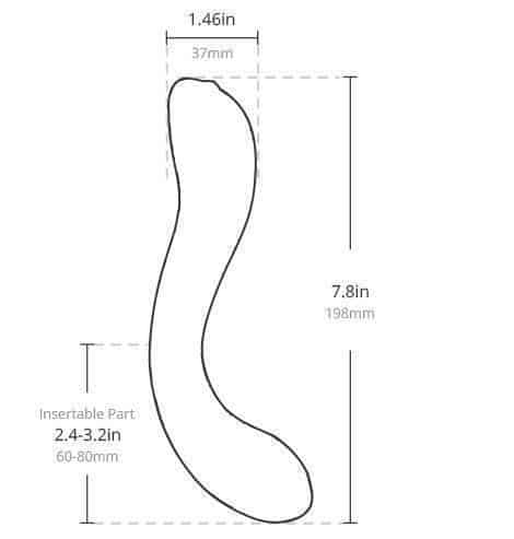 Lovense Osci Rung G-Spot Điều Khiển Hồng 19.8cm