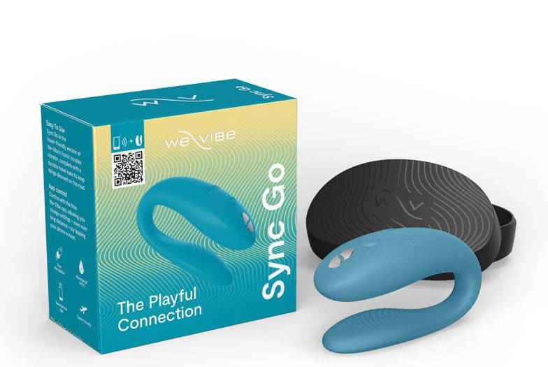 We-Vibe Sync Go xanh app rung cặp đôi 7.75cm mãnh liệt