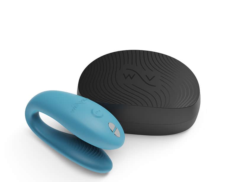 We-Vibe Sync Go xanh app rung cặp đôi 7.75cm mãnh liệt