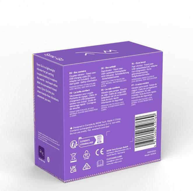 We-Vibe Sync Go Rung Đôi Tím App Siêu Kết Nối