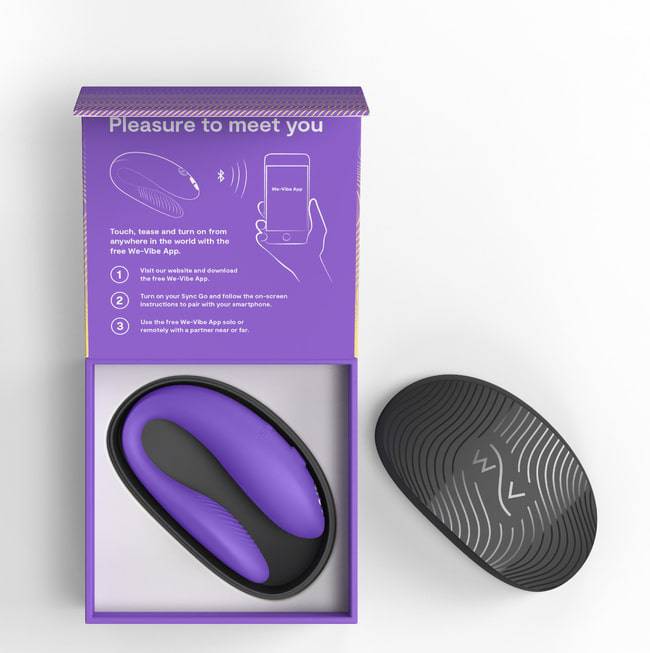 We-Vibe Sync Go Rung Đôi Tím App Kết Nối Cặp Đôi