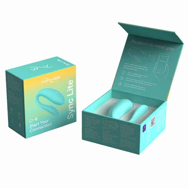 We-Vibe Sync Lite xanh ngọc app cặp đôi thăng hoa mãnh liệt