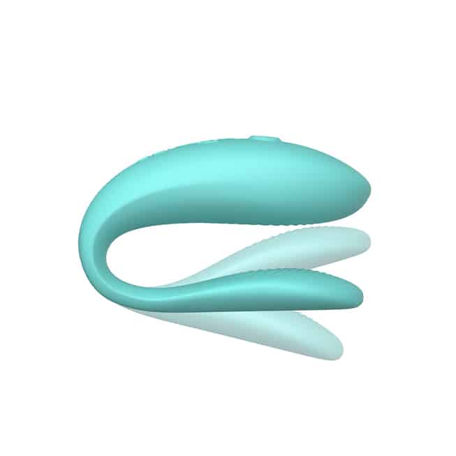 We-Vibe Sync Lite xanh ngọc app cặp đôi thăng hoa mãnh liệt