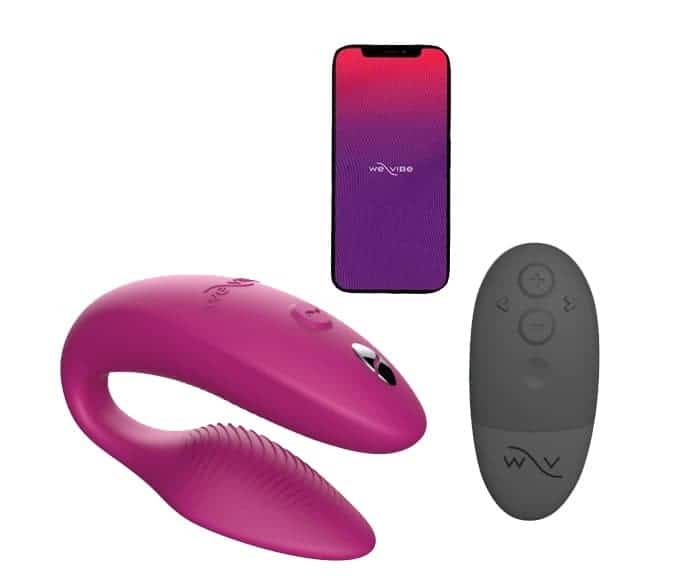 We-Vibe Sync 2 hồng remote đôi siêu mạnh