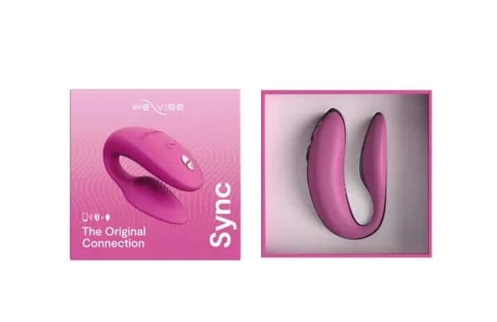 We-Vibe Sync 2 Hồng Remote Đôi Siêu Mạnh Vệ Tinh Đam Mê