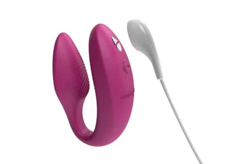 We-Vibe Sync 2 Hồng Remote Đôi Siêu Mạnh Vệ Tinh Đam Mê