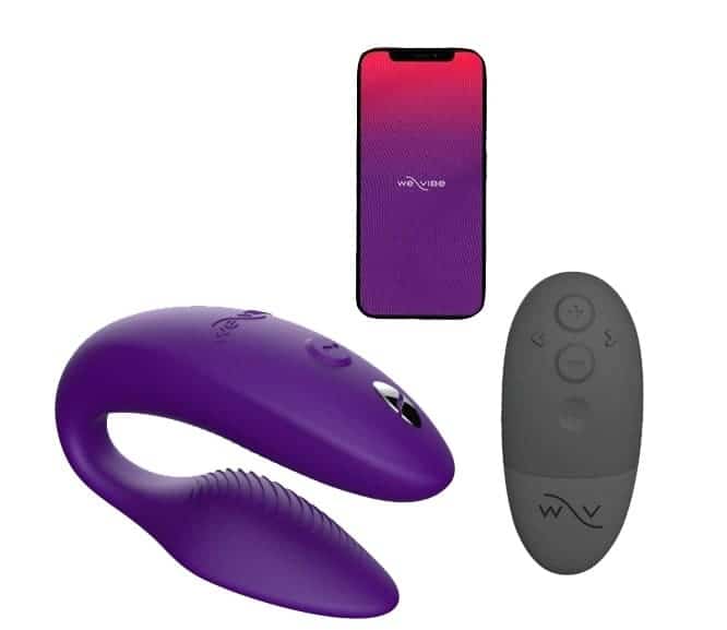 We-Vibe Sync 2 Cặp Đôi Rung Tím App Điều Khiển