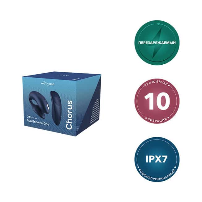 We-Vibe Chorus Xanh Cặp Đôi Remote Siêu Cảm Ứng